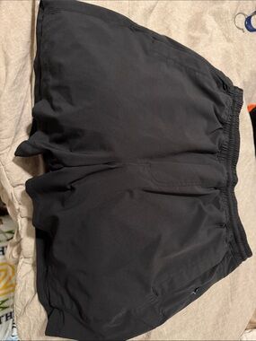 Birddogs Black Athletic Shorts with Elastic Waist